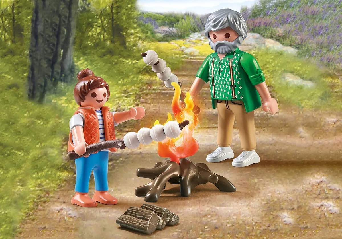 Playmobil My Life Kampvuur met marshmallows 71513