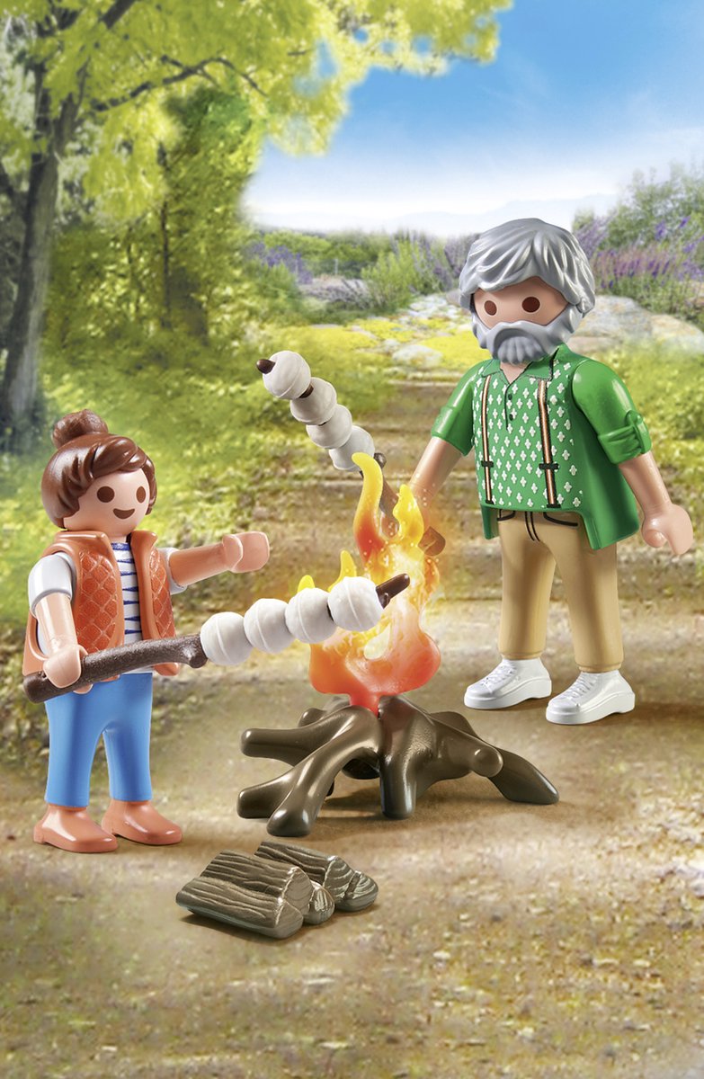 PLAYMOBIL My Life Kampvuur met marshmallows - 71513