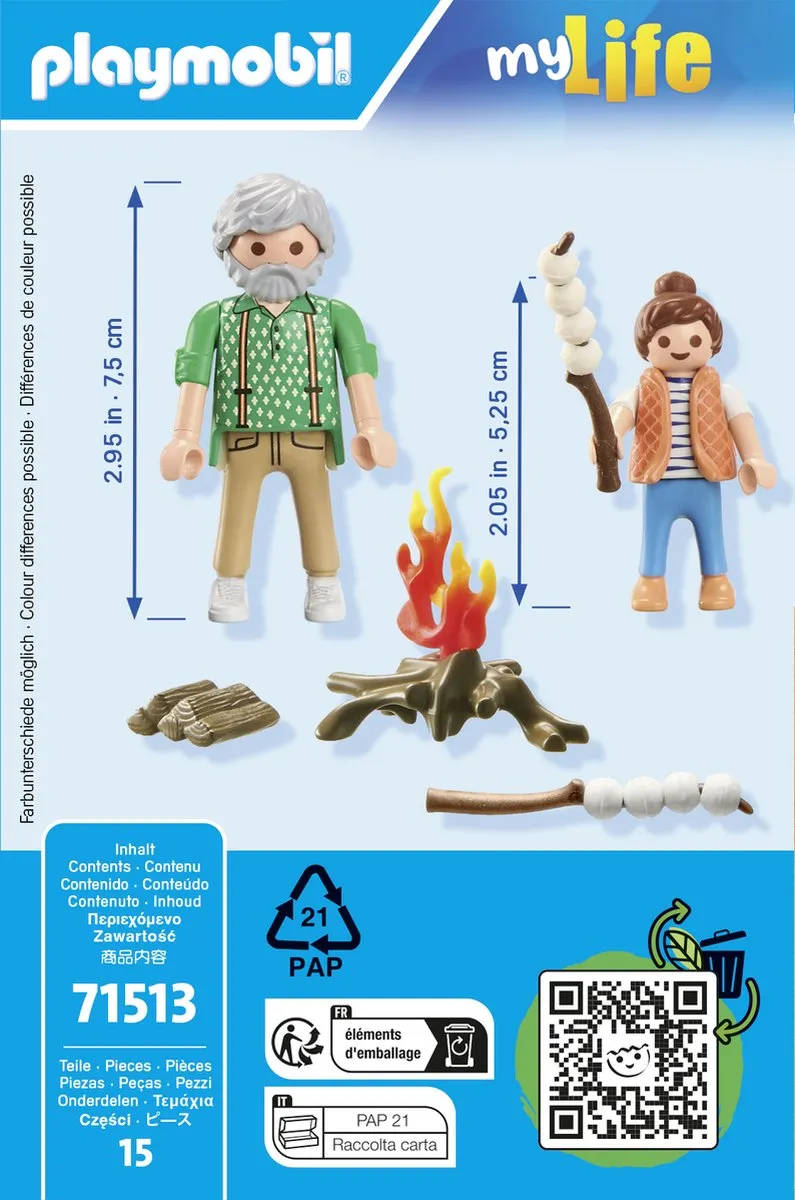 Playmobil My Life Kampvuur met marshmallows 71513 - afbeelding 6 van 6