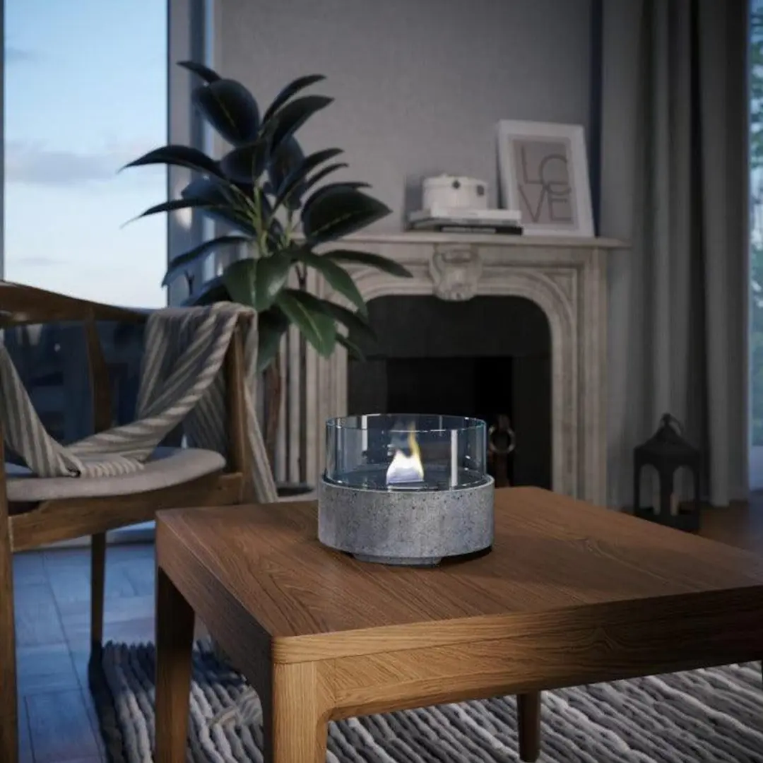 Tenderflame Café 18 Lava Tafelhaard 500W - Grijs