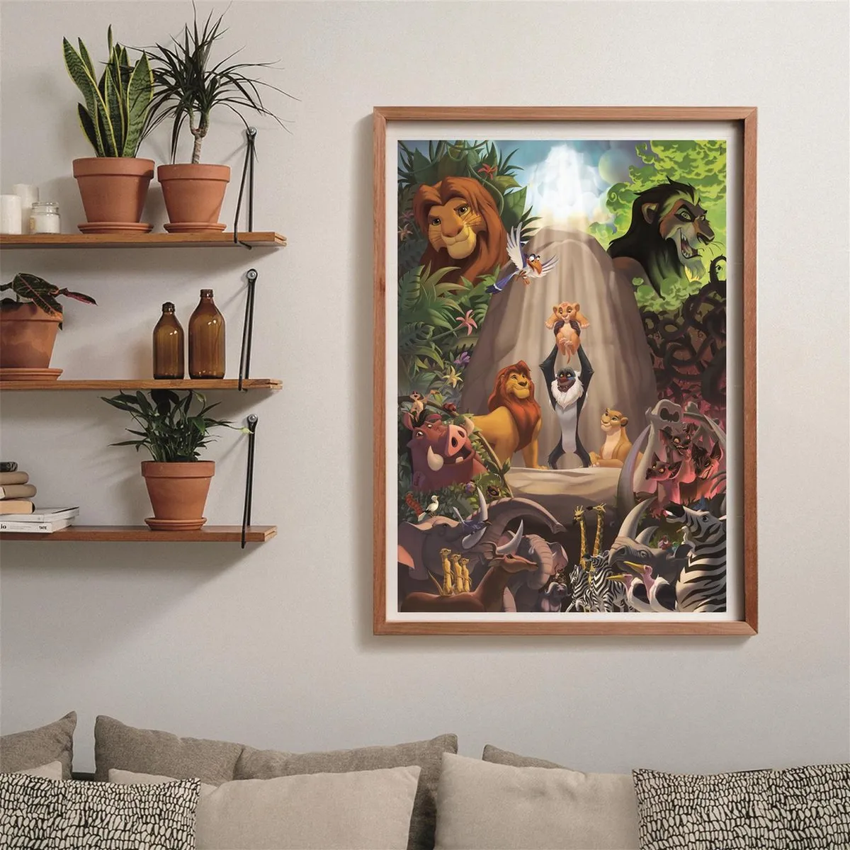 Clementoni The Lion King Puzzel 1000 Stuks - Multikleur - afbeelding 6 van 6