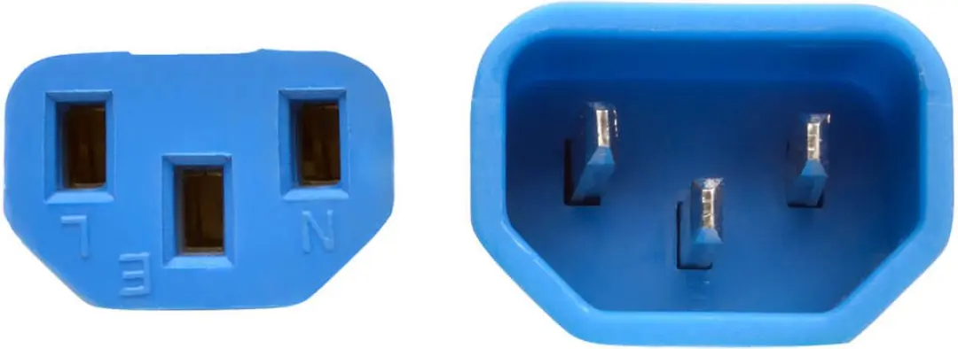Tripp Lite P005-003-ABL Snoer 0,9m C14-C13 - Blauw
