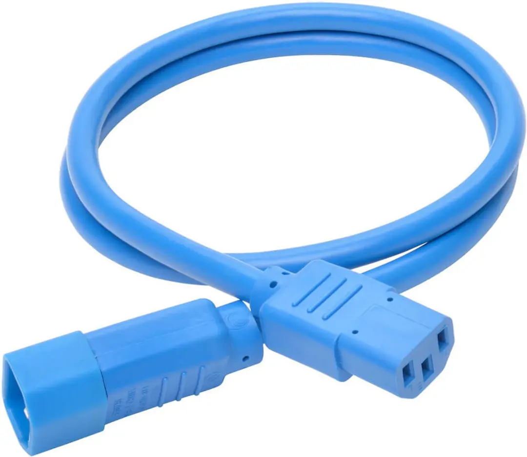 Tripp Lite P005-003-ABL Snoer 0,9m C14-C13 - Blauw