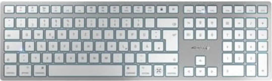 Cherry KW9100 Slim Toetsenbord - Mac - Wit