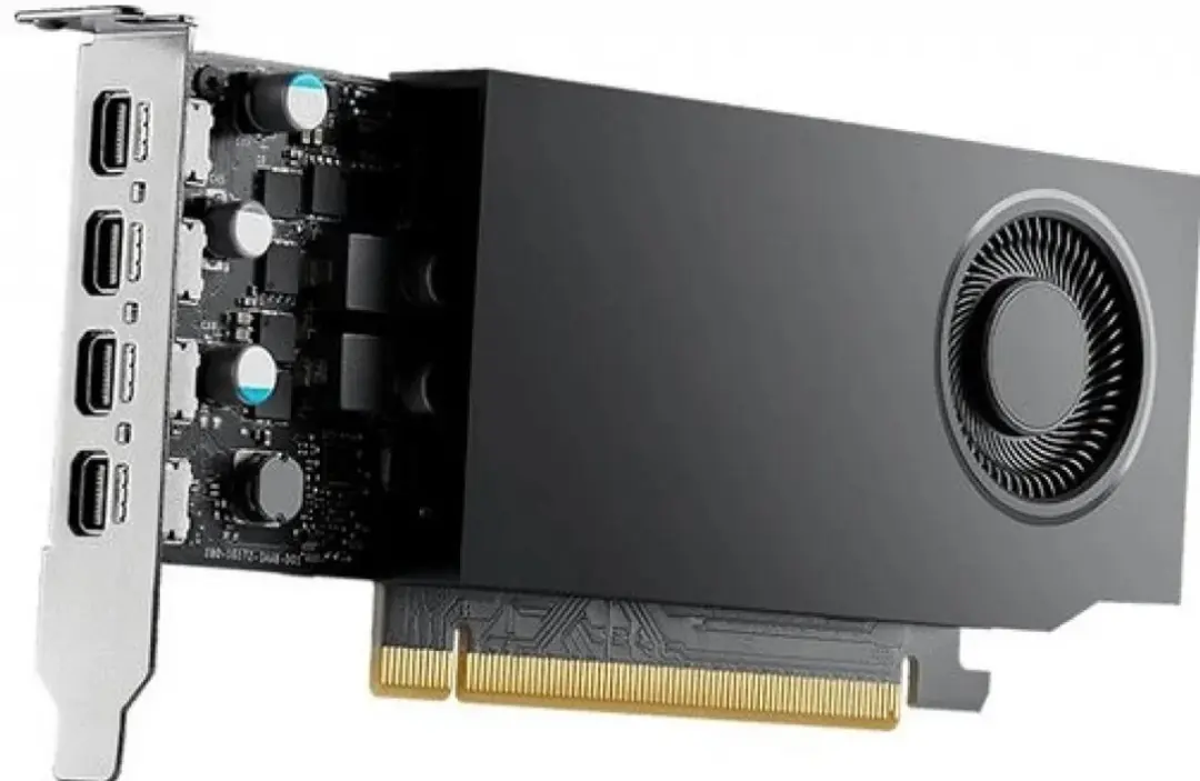 PNY RTX A1000 VCNRTXA1000-SB Grafische kaart - 8GB GDDR6