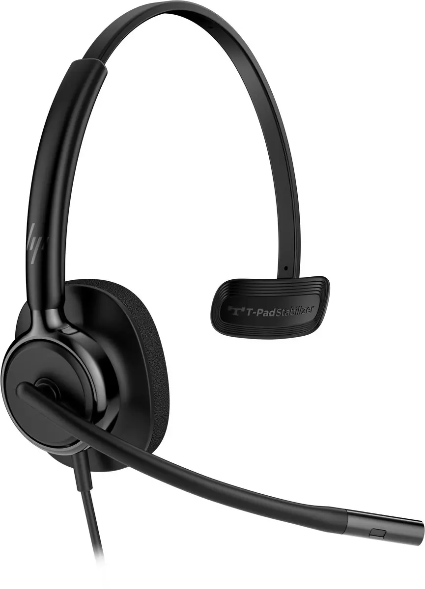 HP Poly Mission 415 Headset - Zwart - afbeelding 5 van 6