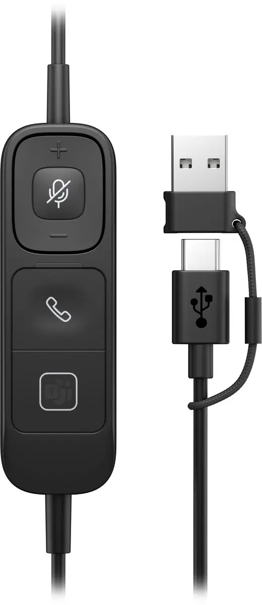 HP Poly Mission 415 Headset - Zwart - afbeelding 6 van 6