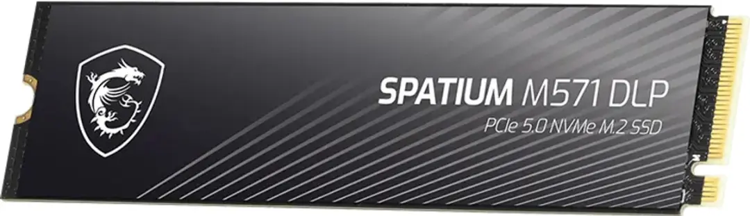 MSI SPATIUM M571 M.2 2280 SSD 2TB - Zwart