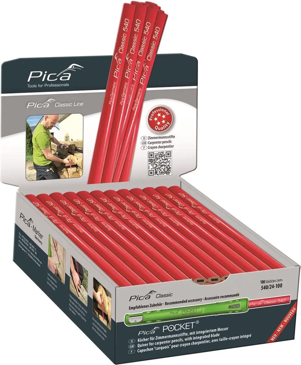 Pica Timmermanspotlood 24cm