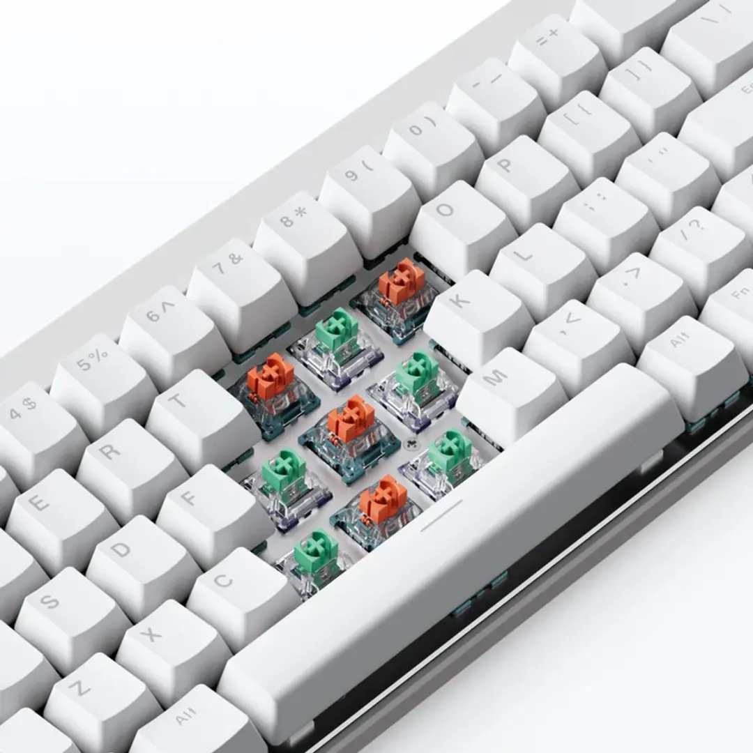 MCHOSE Ace 68 Air Gamingtoetsenbord - Wit