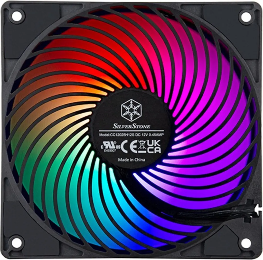 SilverStone Air Penetrator 120SK ARGB - 120mm ARGB Ventilator - Zwart