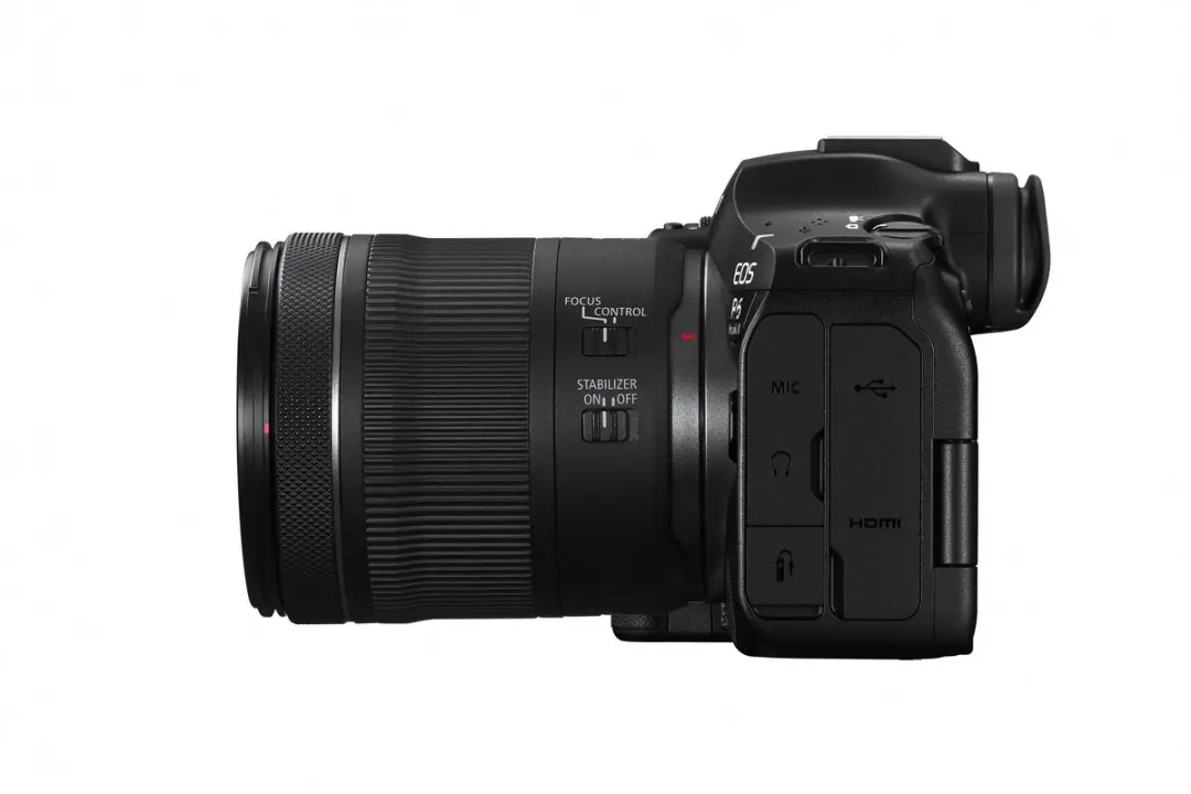 Canon EOS R6 Mark III RF 24-105mm F4-7.1 IS STM - 32,5 MP - Zwart