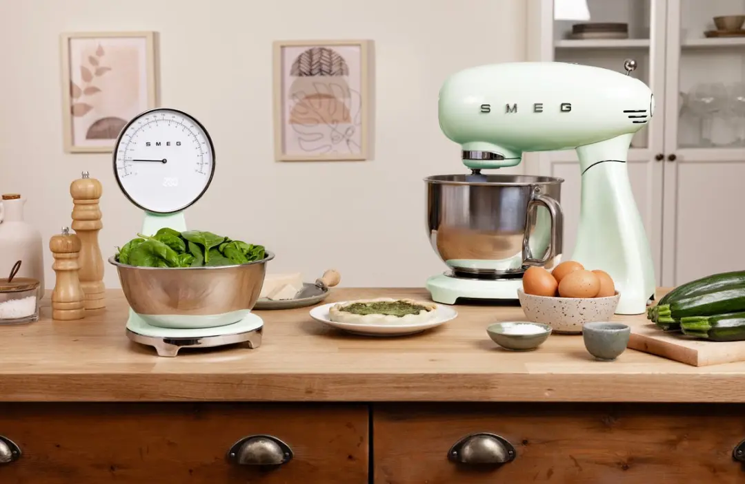 Smeg KSF01PGWW Keukenweegschaal 5kg - Watergroen