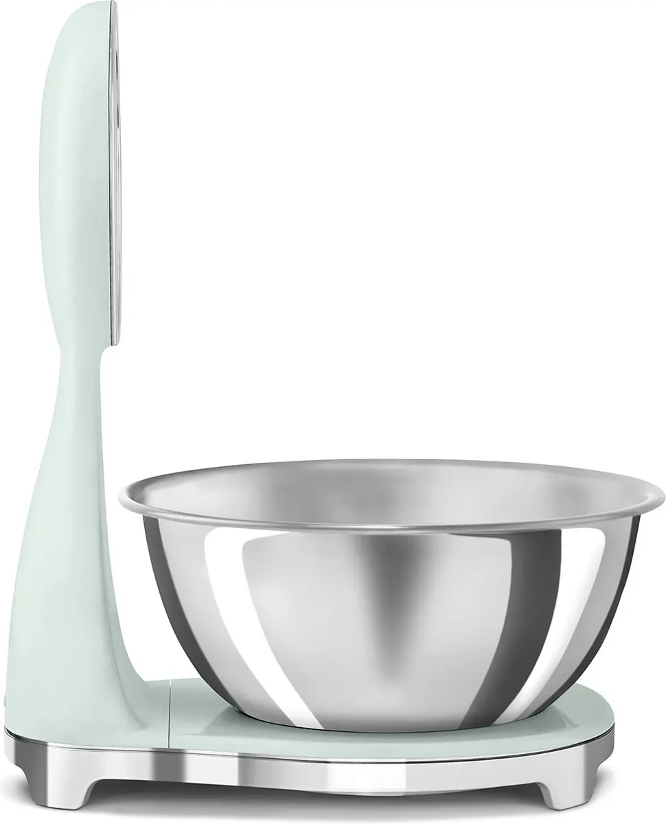 Smeg KSF01PGWW Keukenweegschaal 5kg - Watergroen - afbeelding 6 van 6