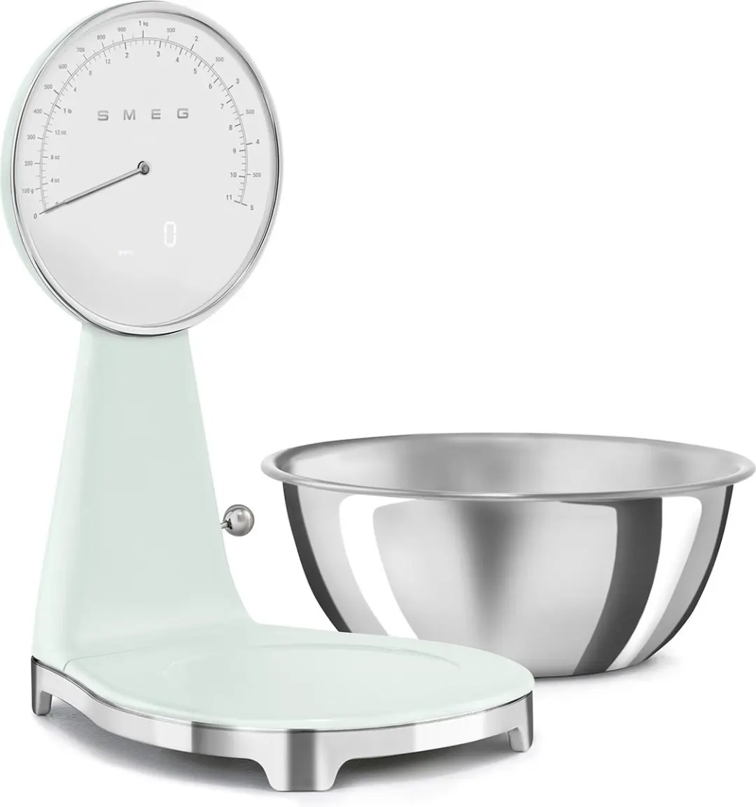 Smeg KSF01PGWW Keukenweegschaal 5kg - Watergroen
