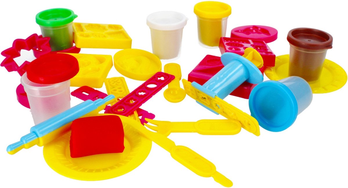 Mega Creative - Barbie, plastic deeg, banketbakker, Rollenspel, voor vanaf 3 jaar