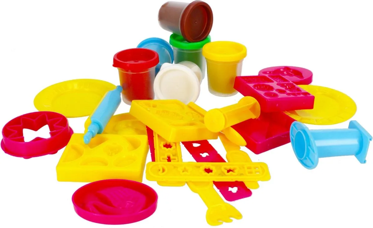 Barbie Mega Creative Plastic Deeg Banketbakker Rolspel Multicolor