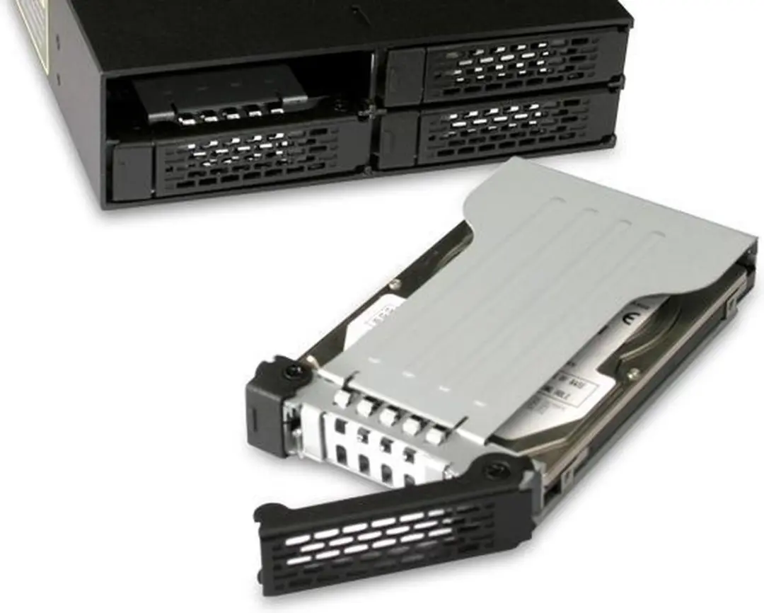 Icy Dock MB991TRAY-B Opslagstation Behuizing - 2.5" - Zwart/Zilver