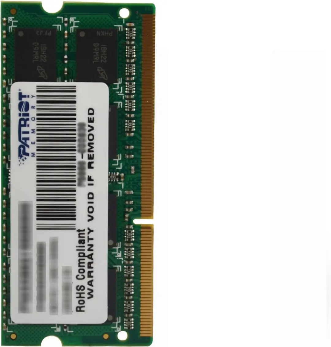 Patriot Memory 8GB DDR3 1600MHz SO-DIMM - PSD38G16002S