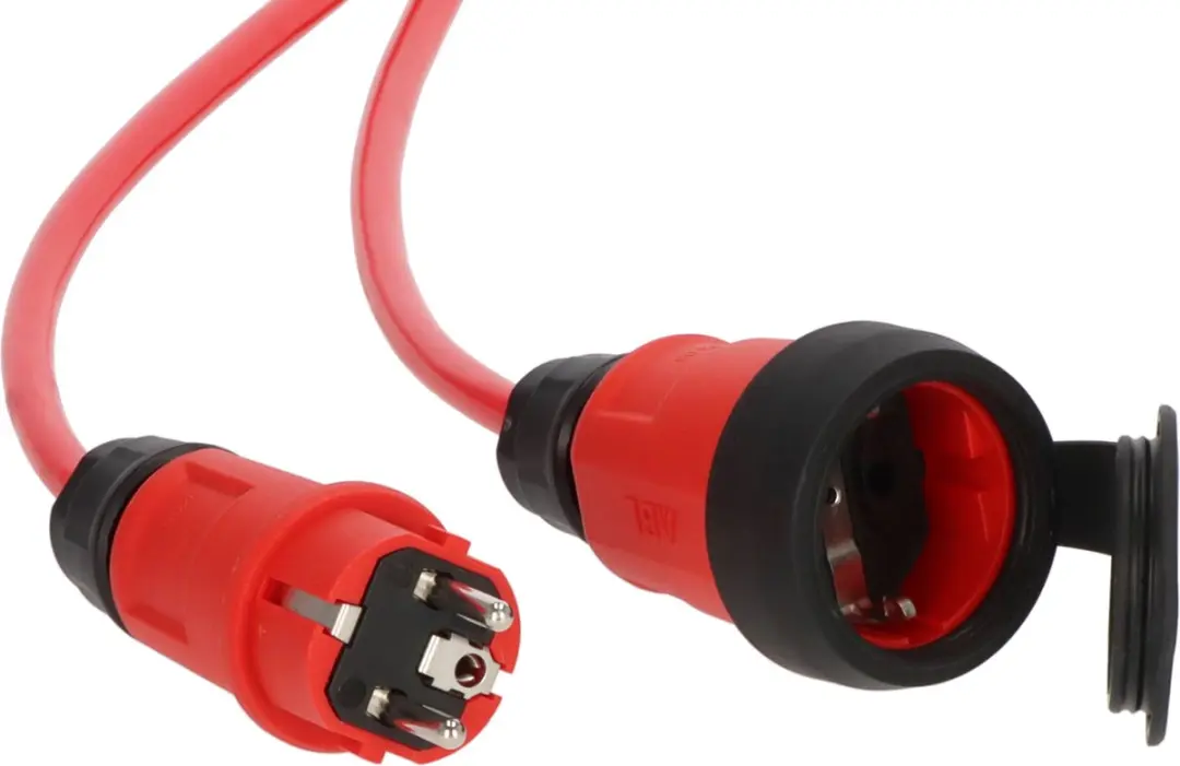 Brennenstuhl Verlengkabel H07BQ-F 3x2,5mm IP44 25m - Rood