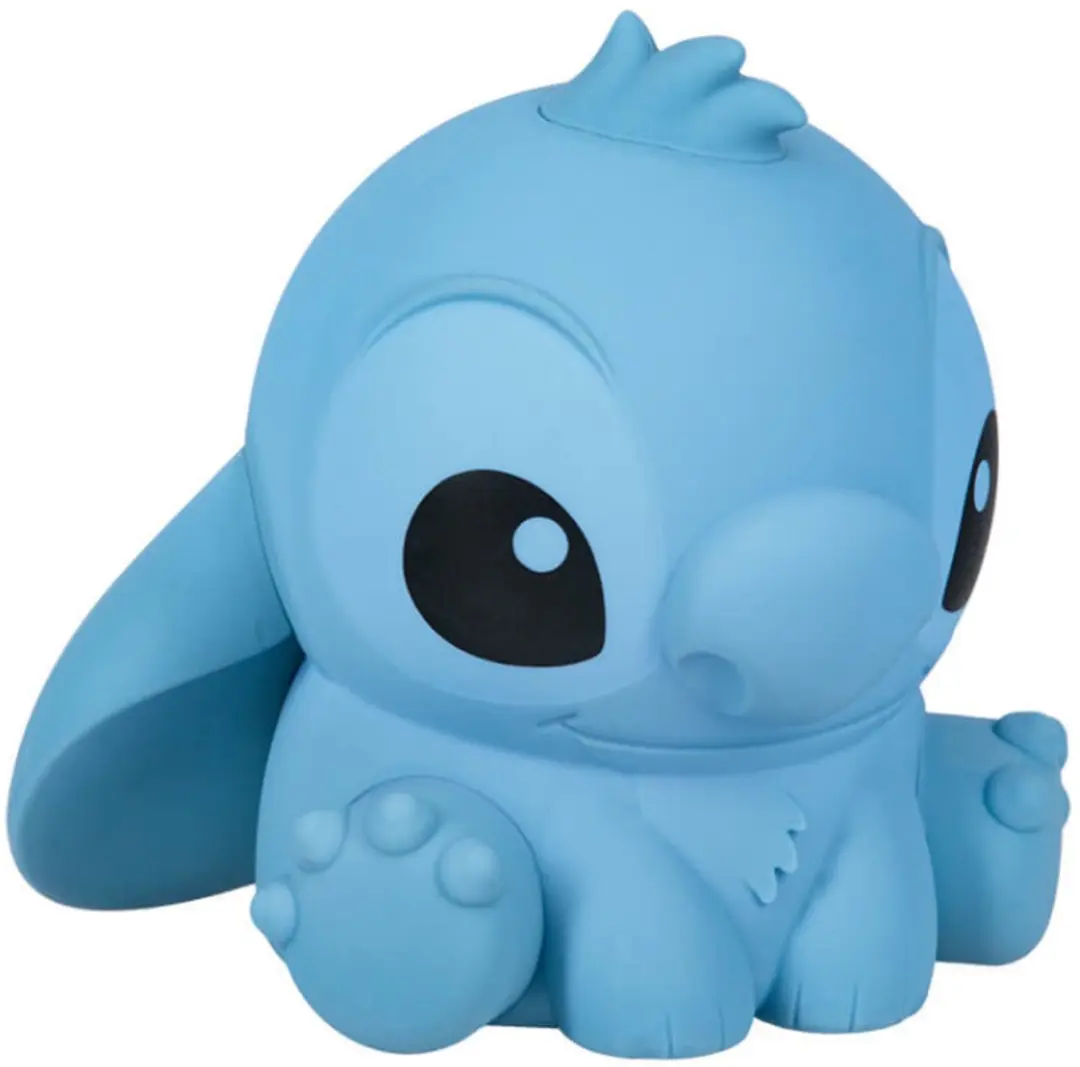 Stitch Silicone SquishyGlo Nachtlamp - Oplaadbaar - Blauw