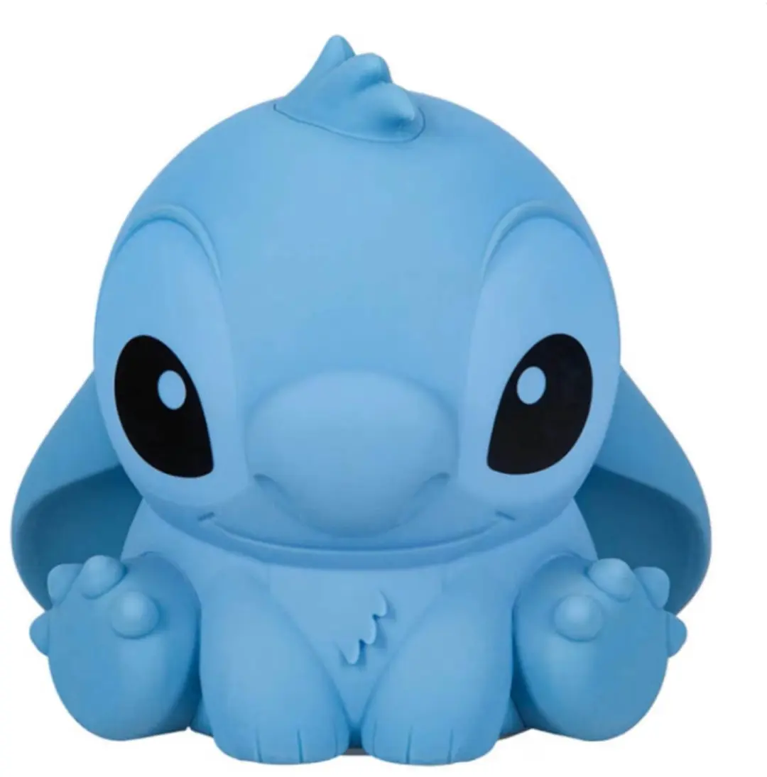Stitch Silicone SquishyGlo Nachtlamp - Oplaadbaar - Blauw