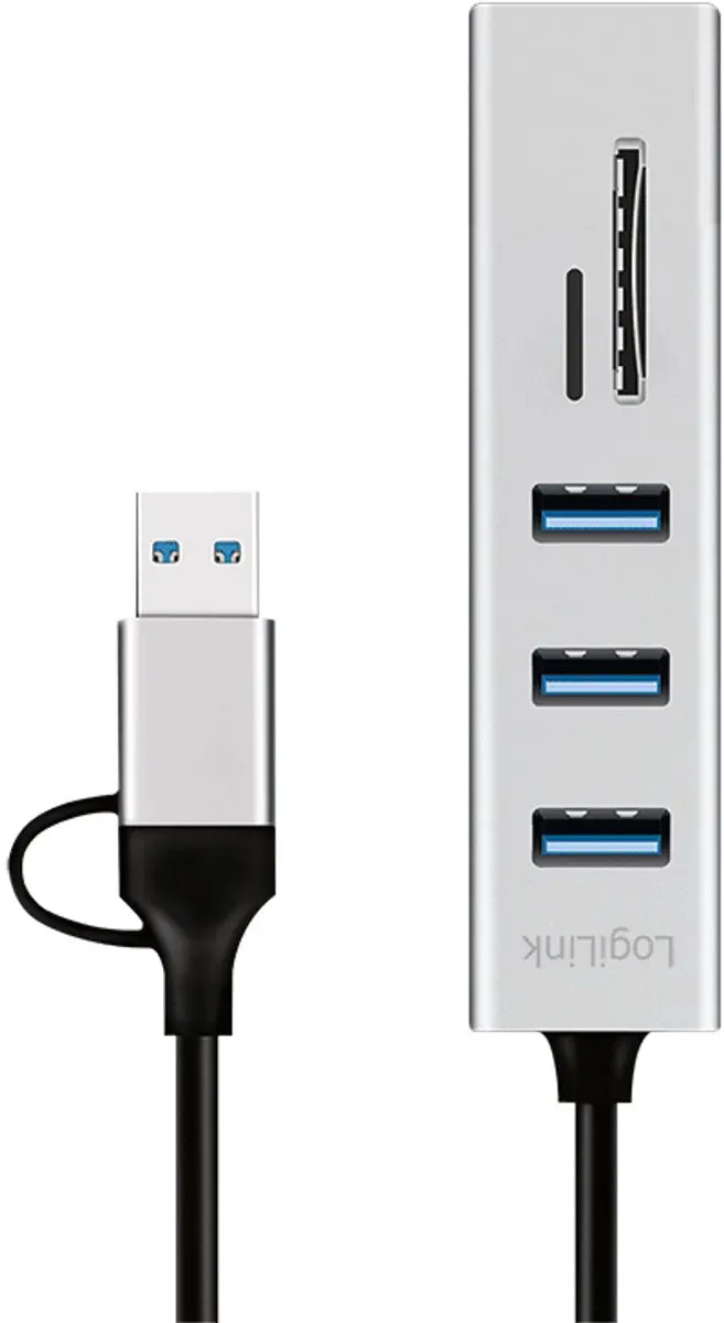 Logilink UA0445 USB-hub 3 poorten - USB 3.0