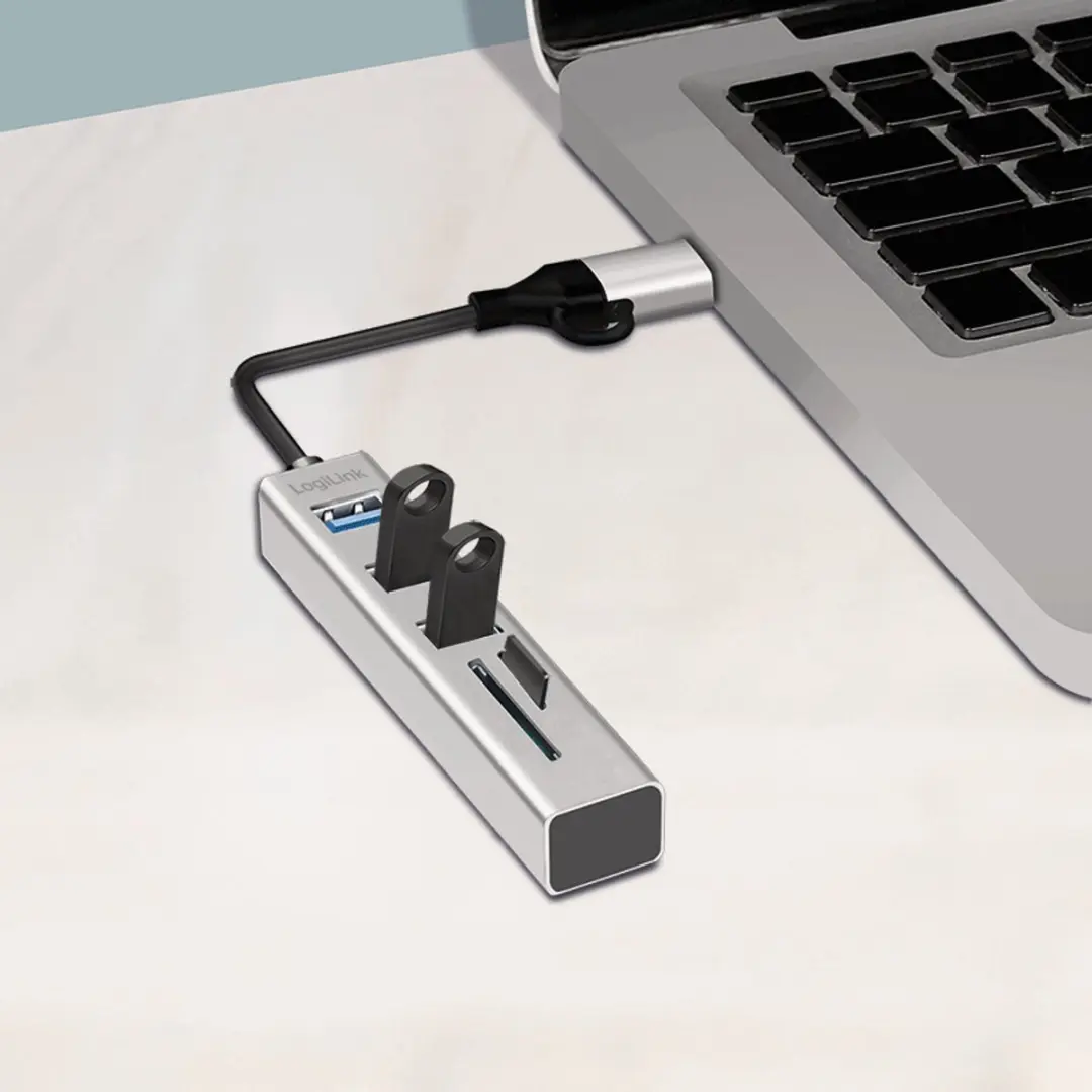 Logilink UA0445 USB-hub 3 poorten - USB 3.0