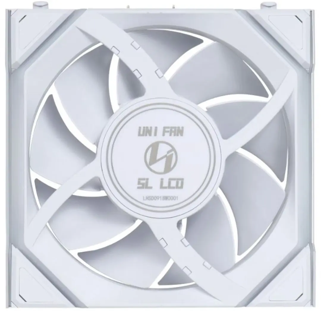 Lian Li SL Wireless LCD Ventilator 120mm - Transparant
