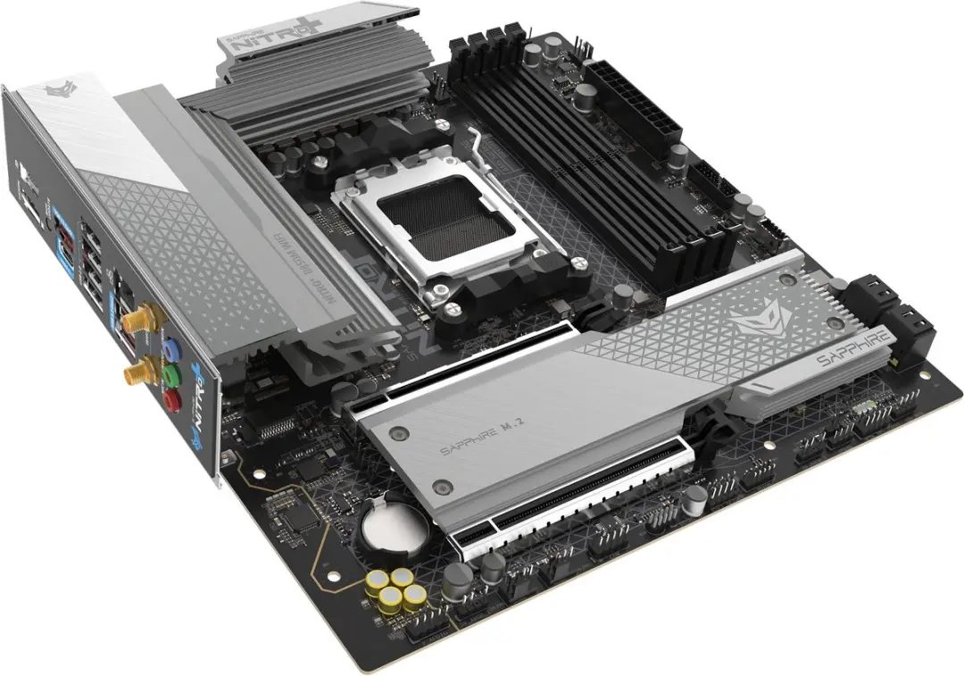 Sapphire NITRO+ B850M WIFI AMD B850 microATX - afbeelding 6 van 6