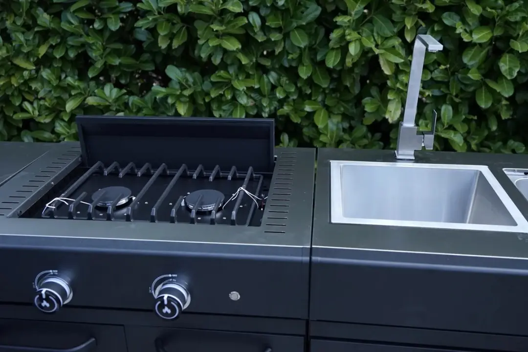 GRLLR Connect Stove Unit - 2 Branders Antraciet