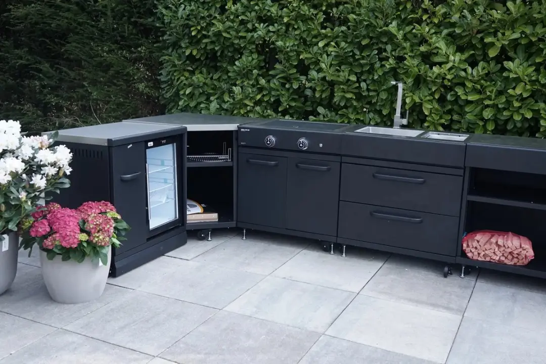GRLLR Connect Stove Unit - 2 Branders Antraciet