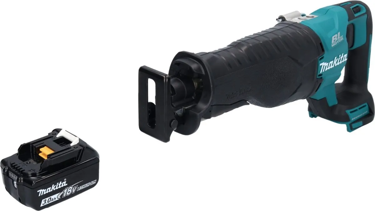 Makita DJR 187 F1 Reciprozaag 18V - 2 Snelheden - 3.0Ah - afbeelding 2 van 5