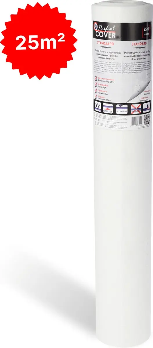 Standaard Afdekvlies 25m² - 170GSM
