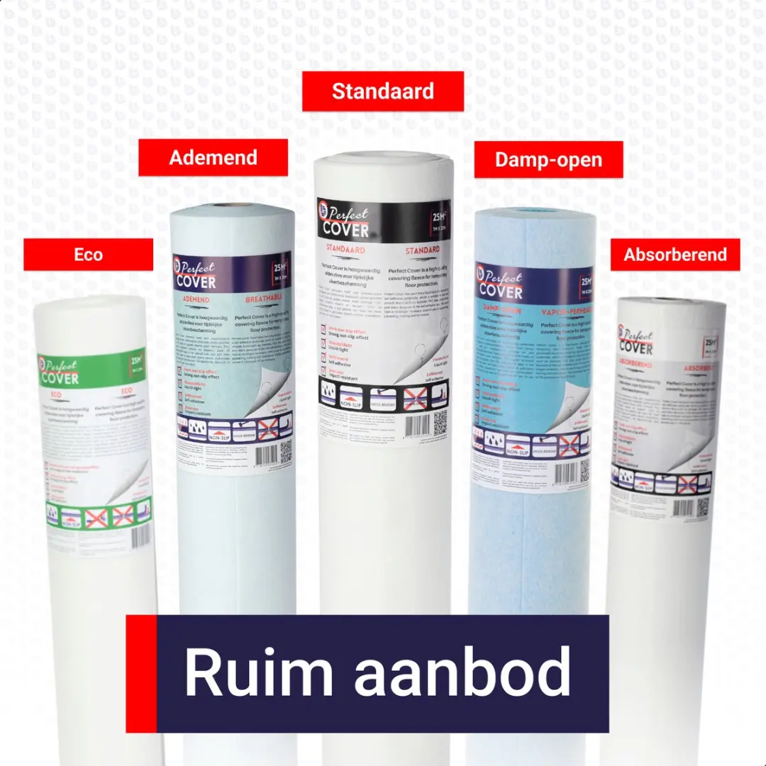 Standaard Afdekvlies 25m² - 170GSM