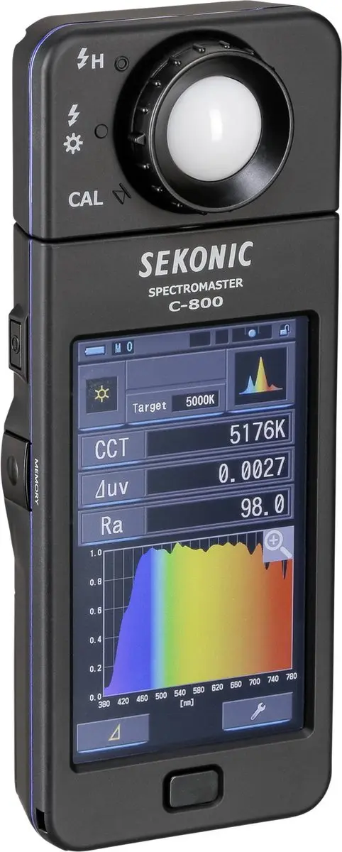 Sekonic C-800 SpectroMaster - Zwart