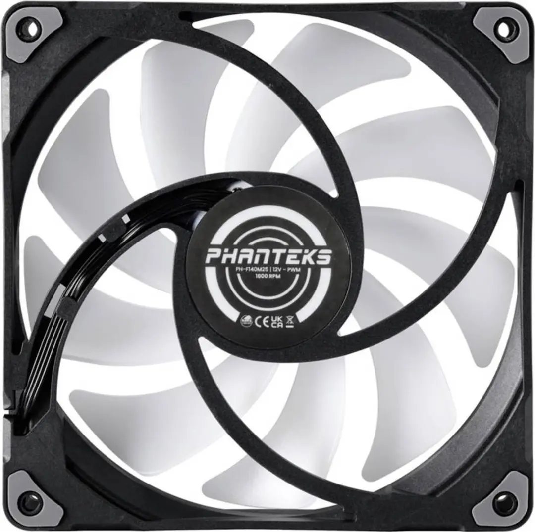 Phanteks M25 PH-F140M25_DRGB_PWM_BK01 Ventilatorhuis - 3x 140mm RGB - 104.62 cfm