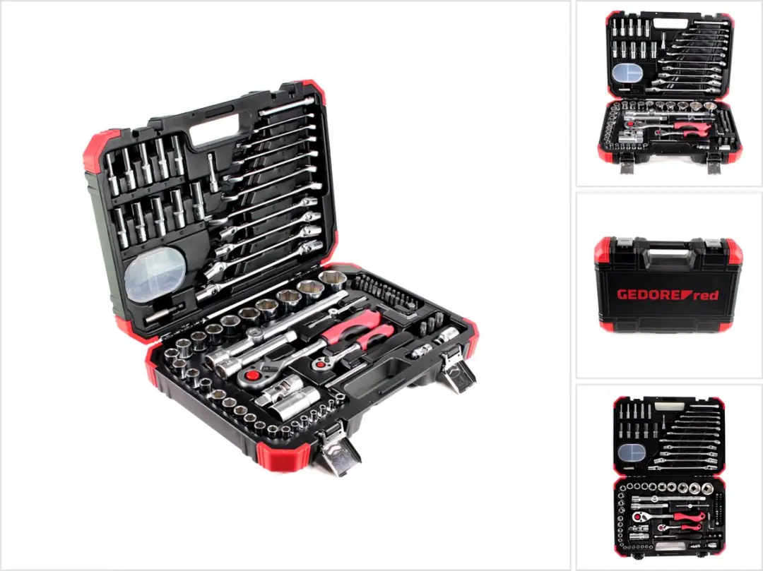 Gedore RED R46003092 Dopsleutelinzetset 92-delig