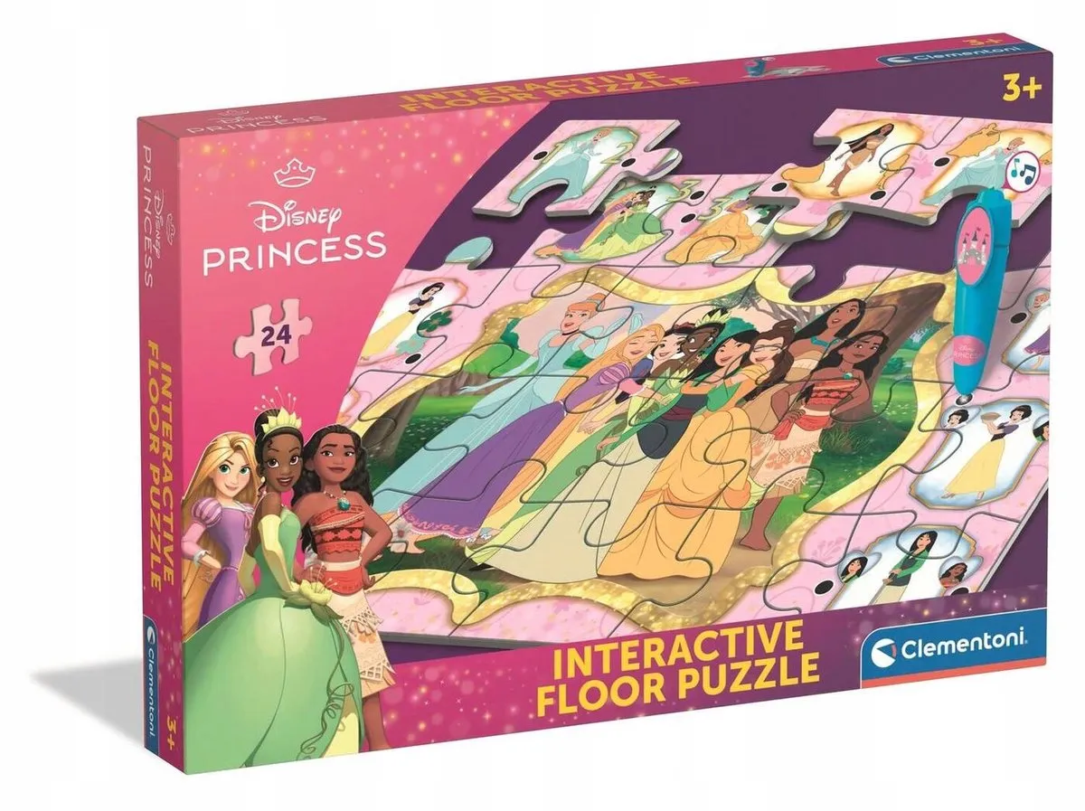 Clementoni Princess Vloerpuzzel 24 Stuks