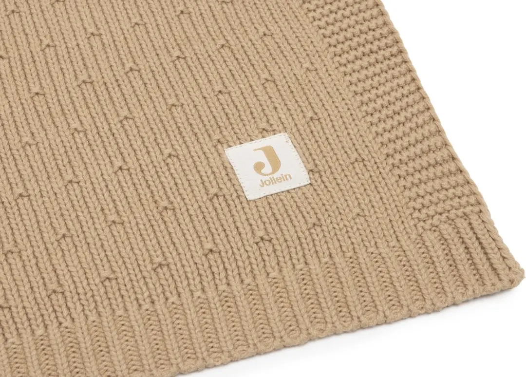 Jollein Baby Deken Wieg 75x100cm Sprinkle Knit - Hazel