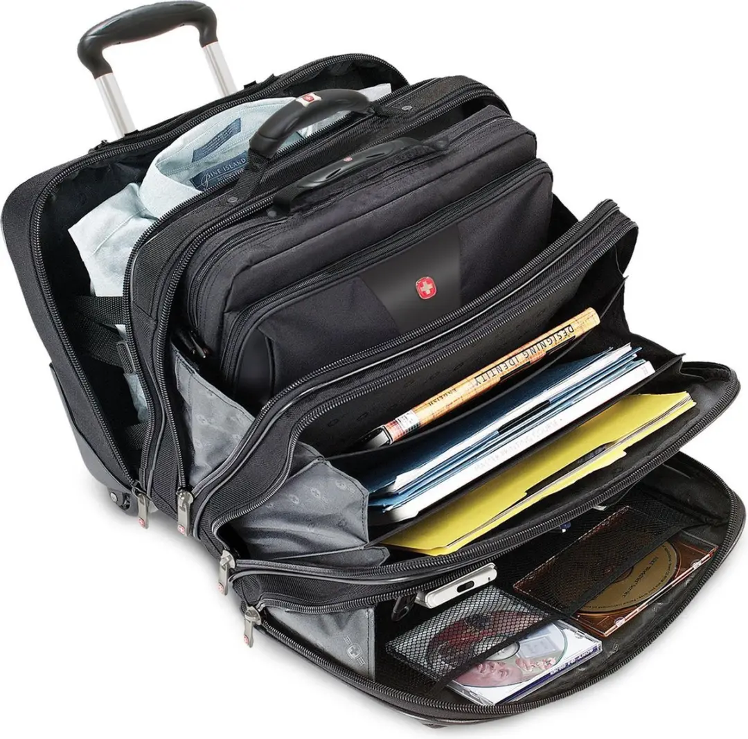 Wenger Patriot Laptop Trolley 600662 - 15"/17" - Zwart