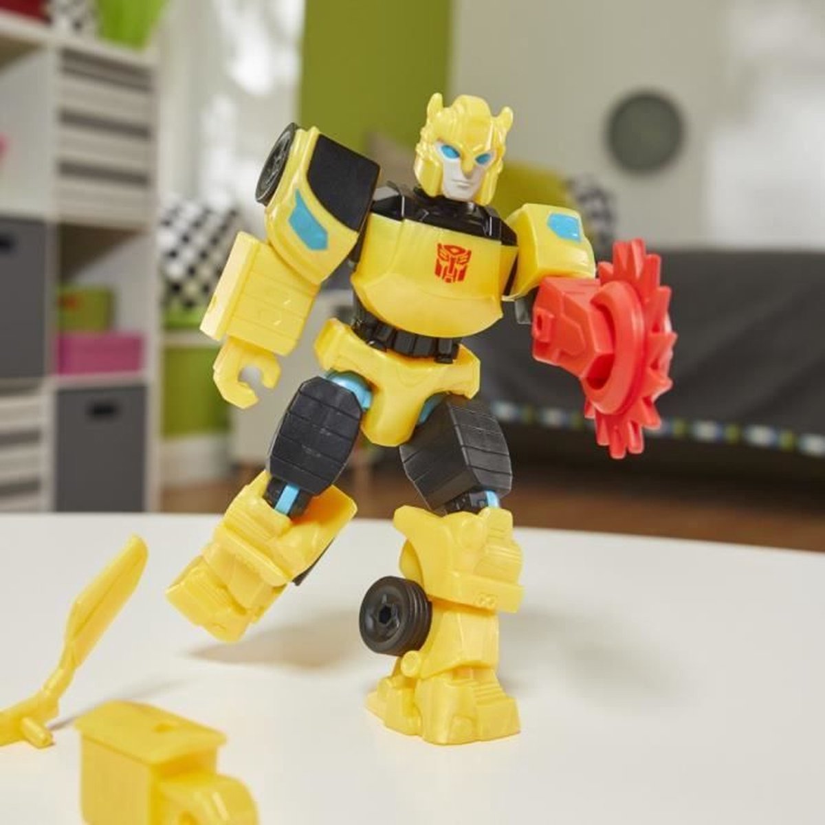 Hasbro Transformers actiefiguur Bumblebee MixMashers 12 cm speelgoed.