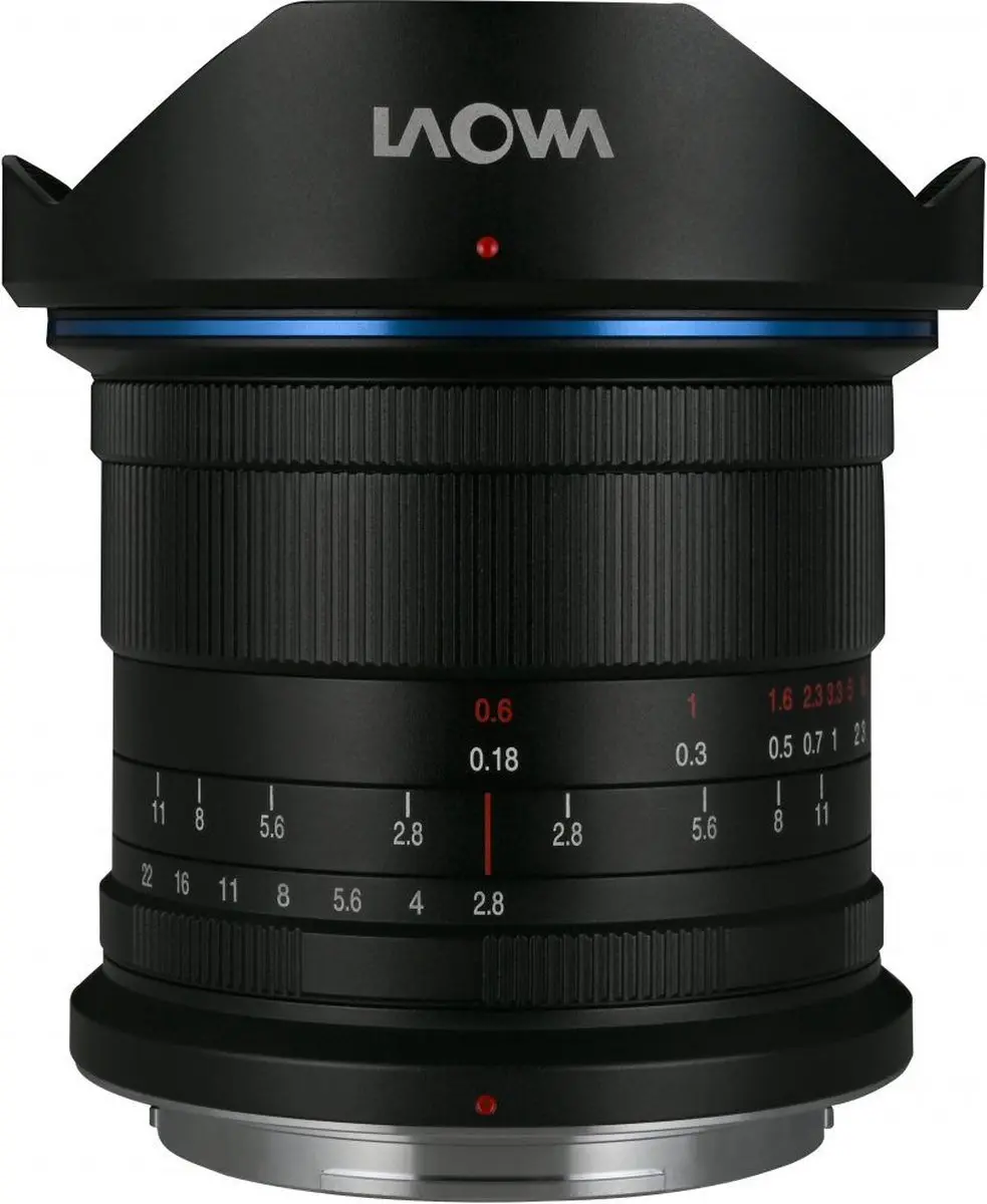 LAOWA Fujifilm GFX 19mm f/2.8 Zero-D - 77mm - Zwart