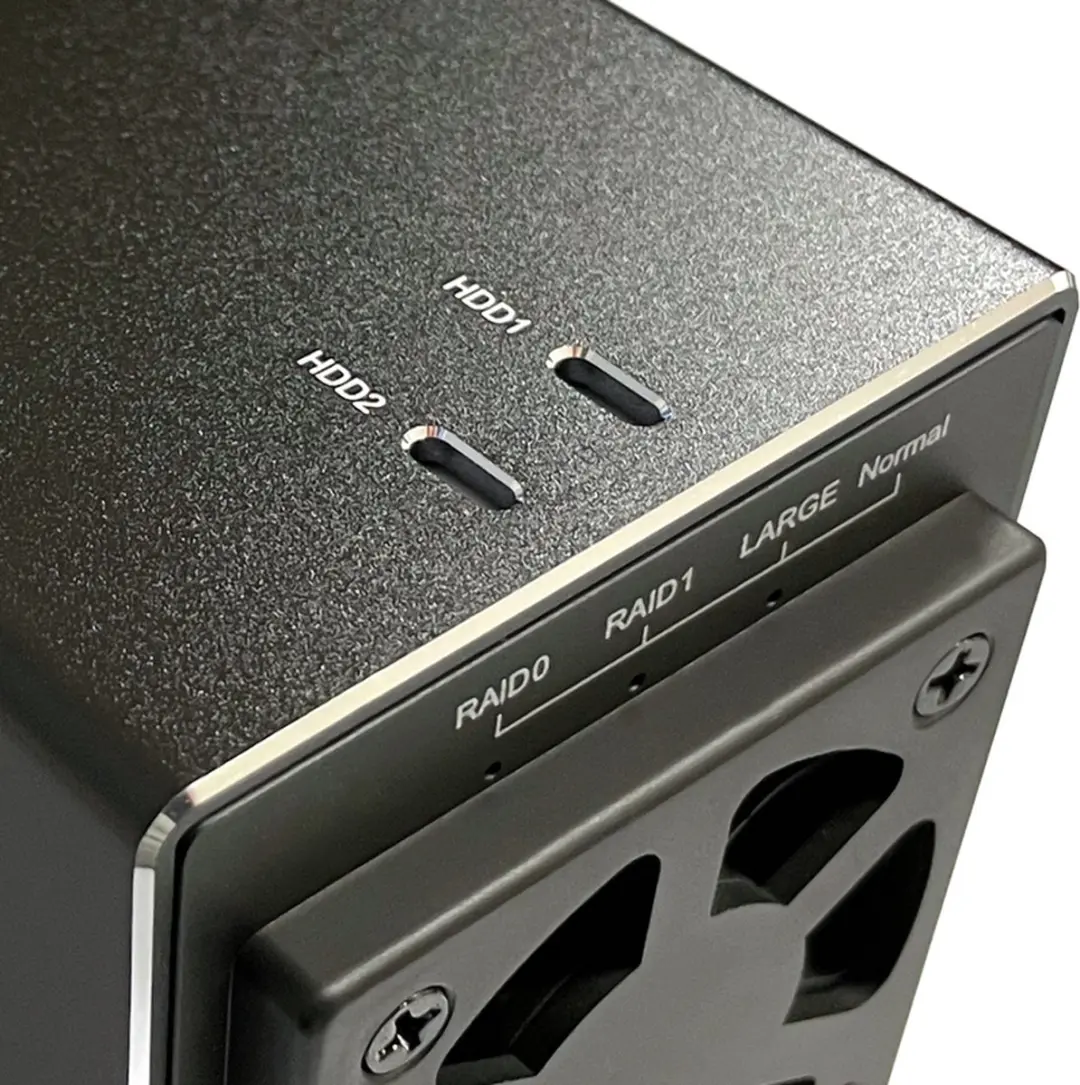 LC-POWER LC-35U3-RAID-2 Externe Behuizing 2x SATA - Zwart