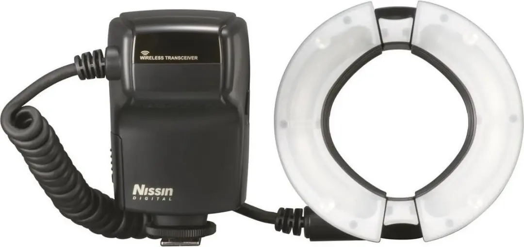Nissin MF18 Ring Flash Canon - 4x batterijen - o.a. Canon