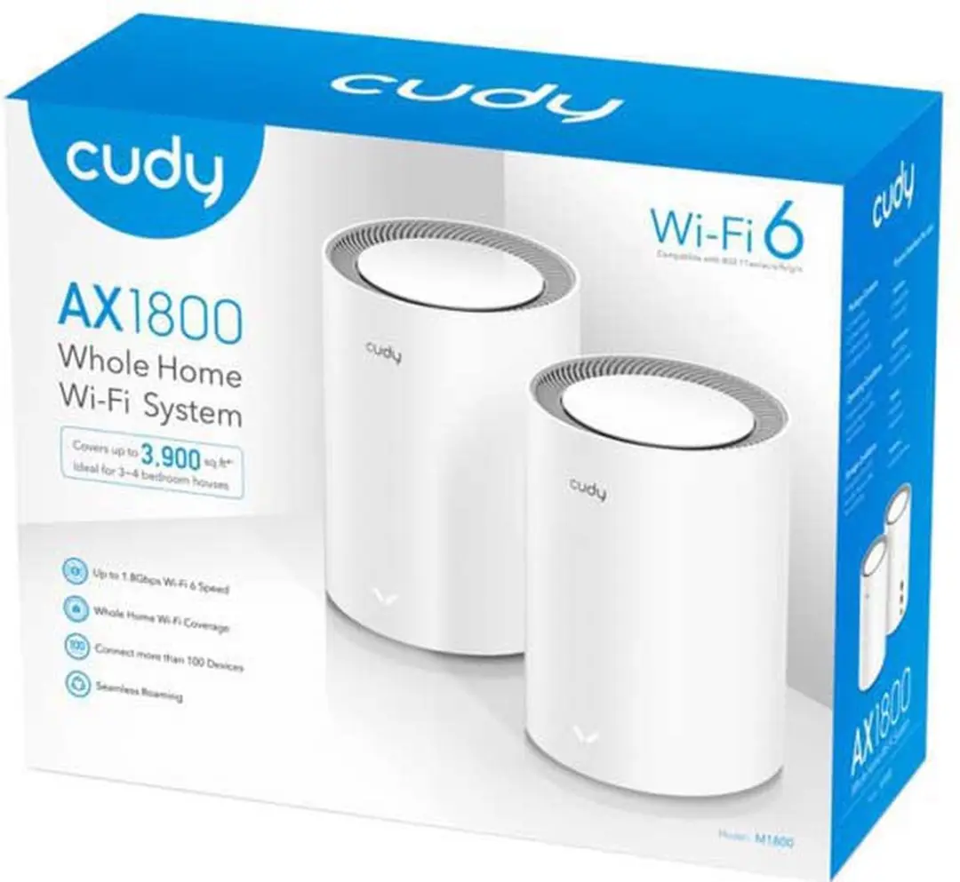 Cudy AX1800 Access Point - WiFi 6 - 4 Antennes - afbeelding 6 van 6