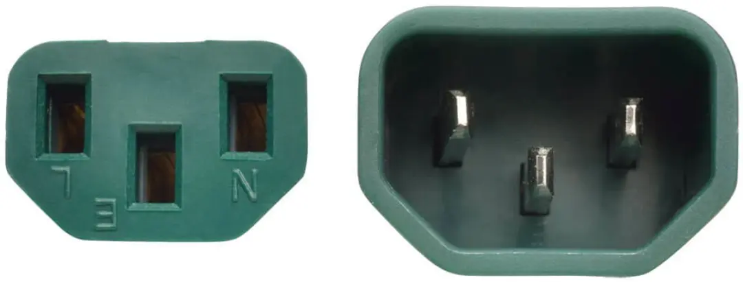 Tripp Lite P004-003-AGN Snoer Groen 0,9m C13-C14
