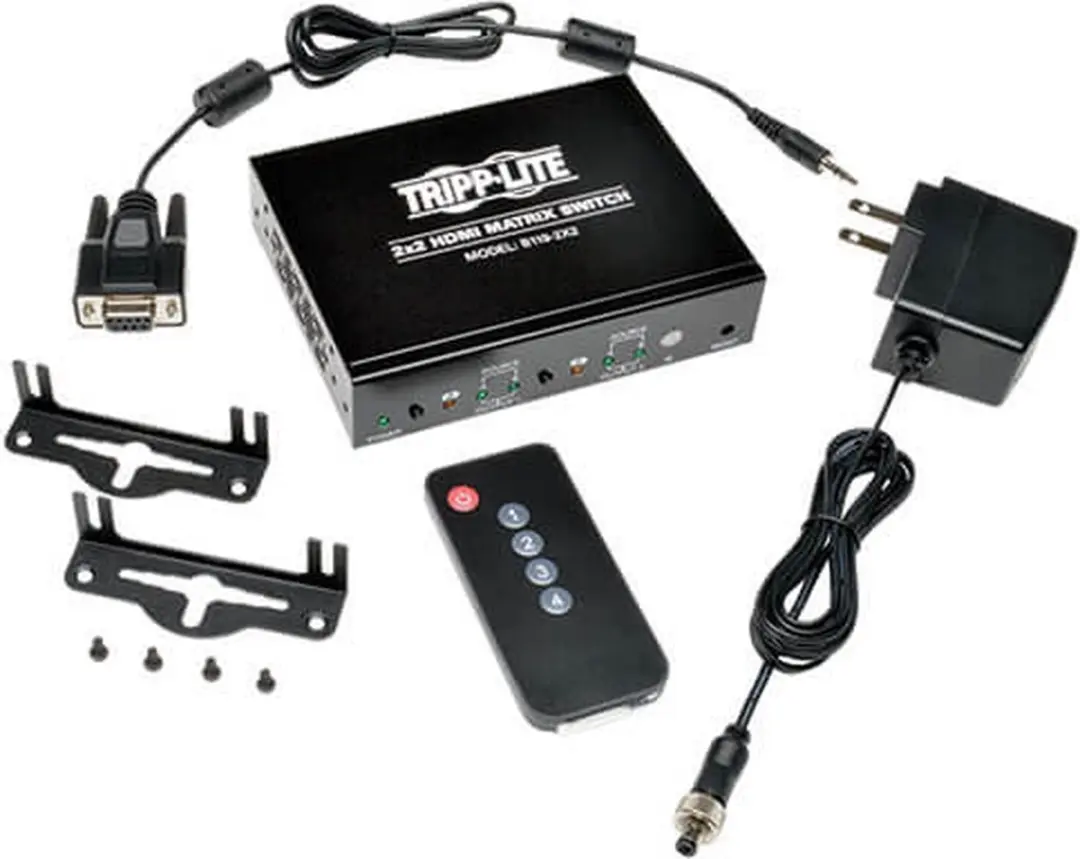 Tripp Lite B119-2X2 HDMI Matrix Switch 2x2 - Zwart