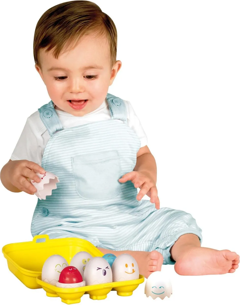 Tomy Verrassingseieren E1581 Educatief Peuterspeelgoed - Geel
