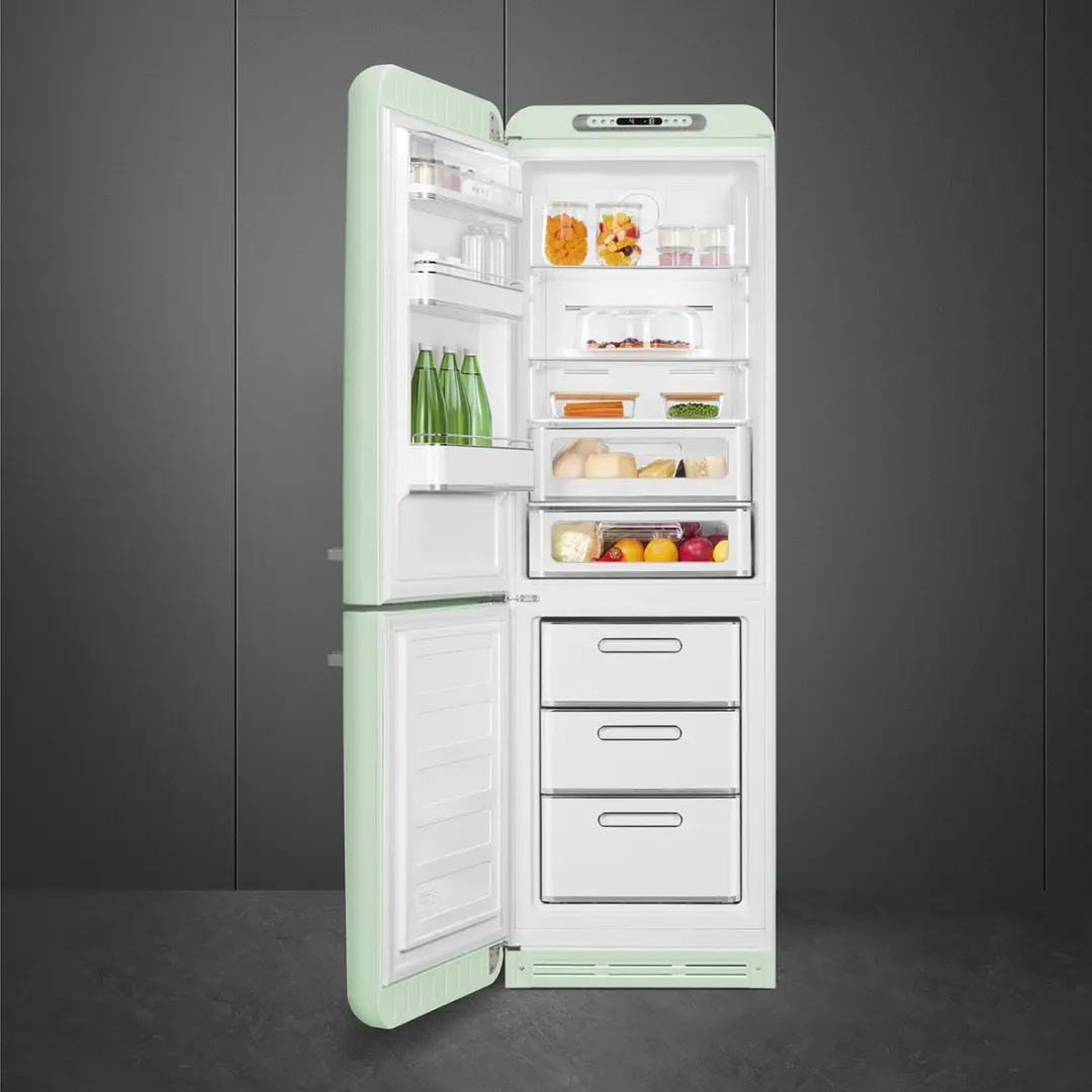 Smeg FAB32LPG6 Koel-Vriescombinatie - 331L - Groen